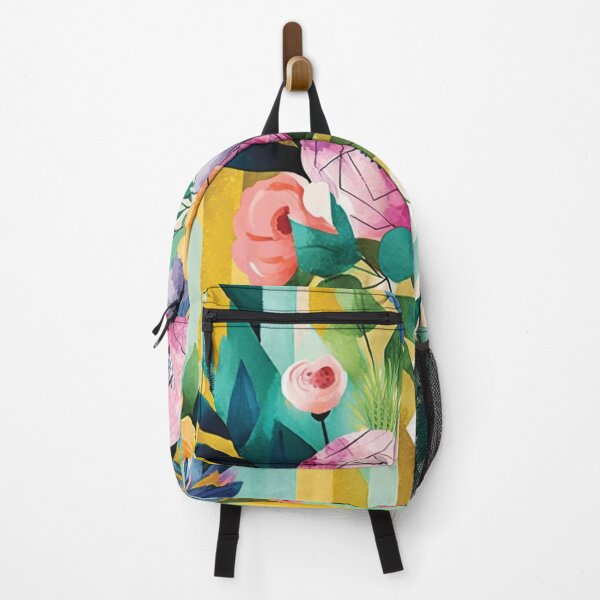 Item preview, Abstract Colorful Geometric and Floral Surface Art designed and sold by LotusBlanc.