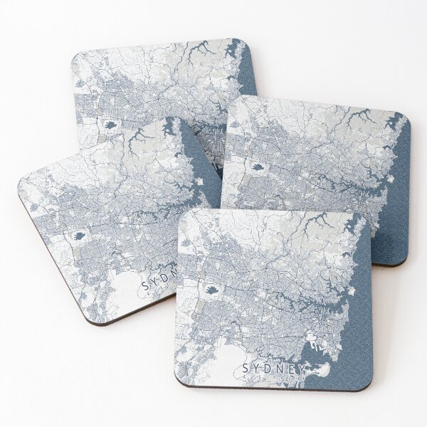 Item preview, Sydney City Map of Australia - Coastal designed and sold by deMAP.