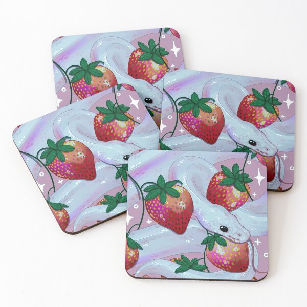 Item preview, Ball Python With Strawberries designed and sold by Antottks.
