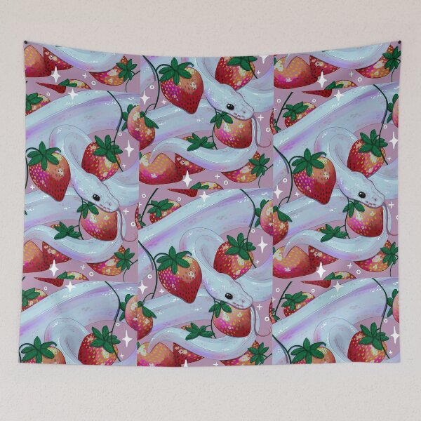 Item preview, Ball Python With Strawberries designed and sold by Antottks.