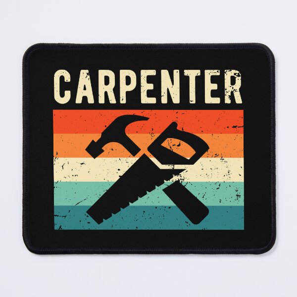 Item preview, Carpenter Carpentry Retro Vintage designed and sold by NestaReign.
