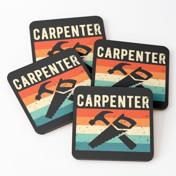 Item preview, Carpenter Carpentry Retro Vintage designed and sold by NestaReign.