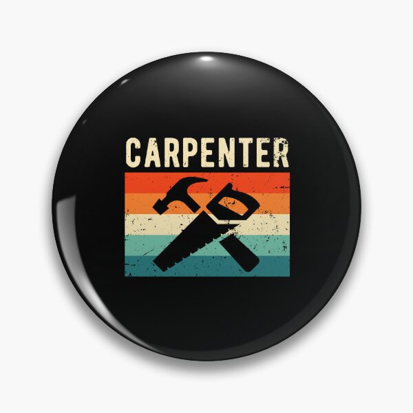 Item preview, Carpenter Carpentry Retro Vintage designed and sold by NestaReign.