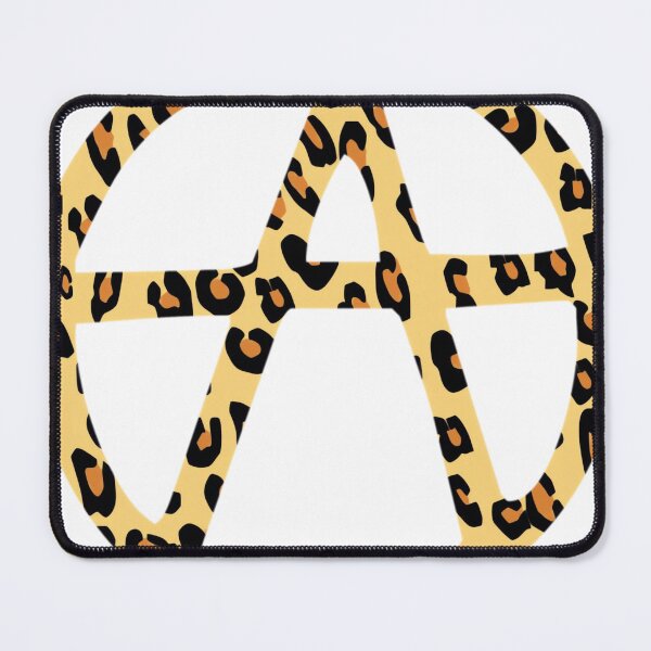 Item preview, Leopard Print Anarchy Symbol designed and sold by iledelswertt.