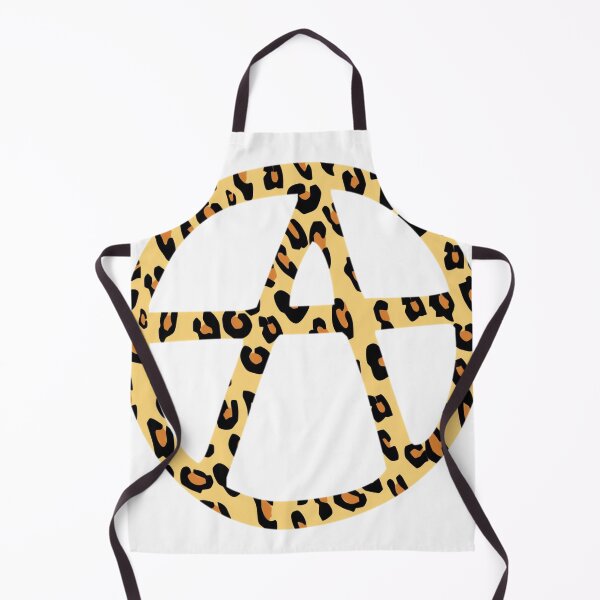 Item preview, Leopard Print Anarchy Symbol designed and sold by iledelswertt.
