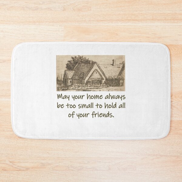 Item preview, May Your Home Always Be Too Small - Home Quote  designed and sold by CrankyOldDude.