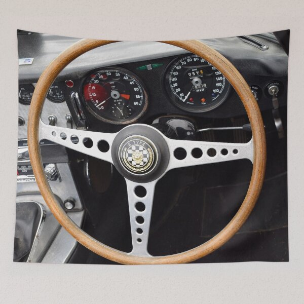 Item preview, E Type Jag, cockpit. designed and sold by JonDelorme.