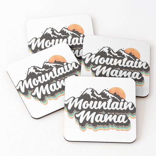Item preview, Leopard Print Mountain Sunset Mountain Mama  designed and sold by iledelswertt.