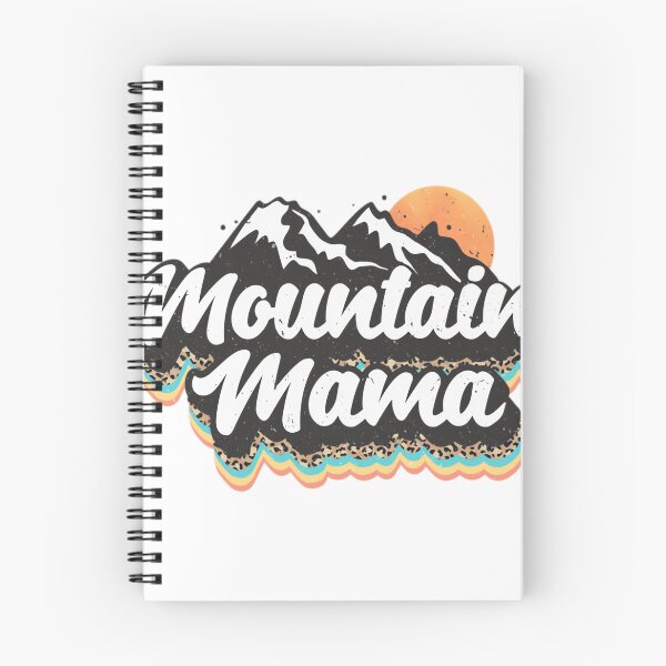 Item preview, Leopard Print Mountain Sunset Mountain Mama  designed and sold by iledelswertt.
