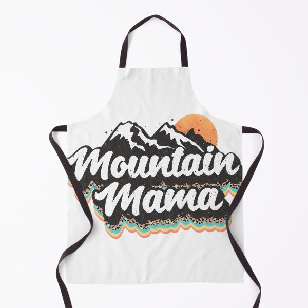 Item preview, Leopard Print Mountain Sunset Mountain Mama designed and sold by iledelswertt.