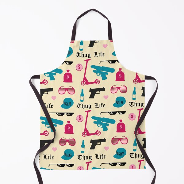Item preview, Thug life pattern designed and sold by experimentons.