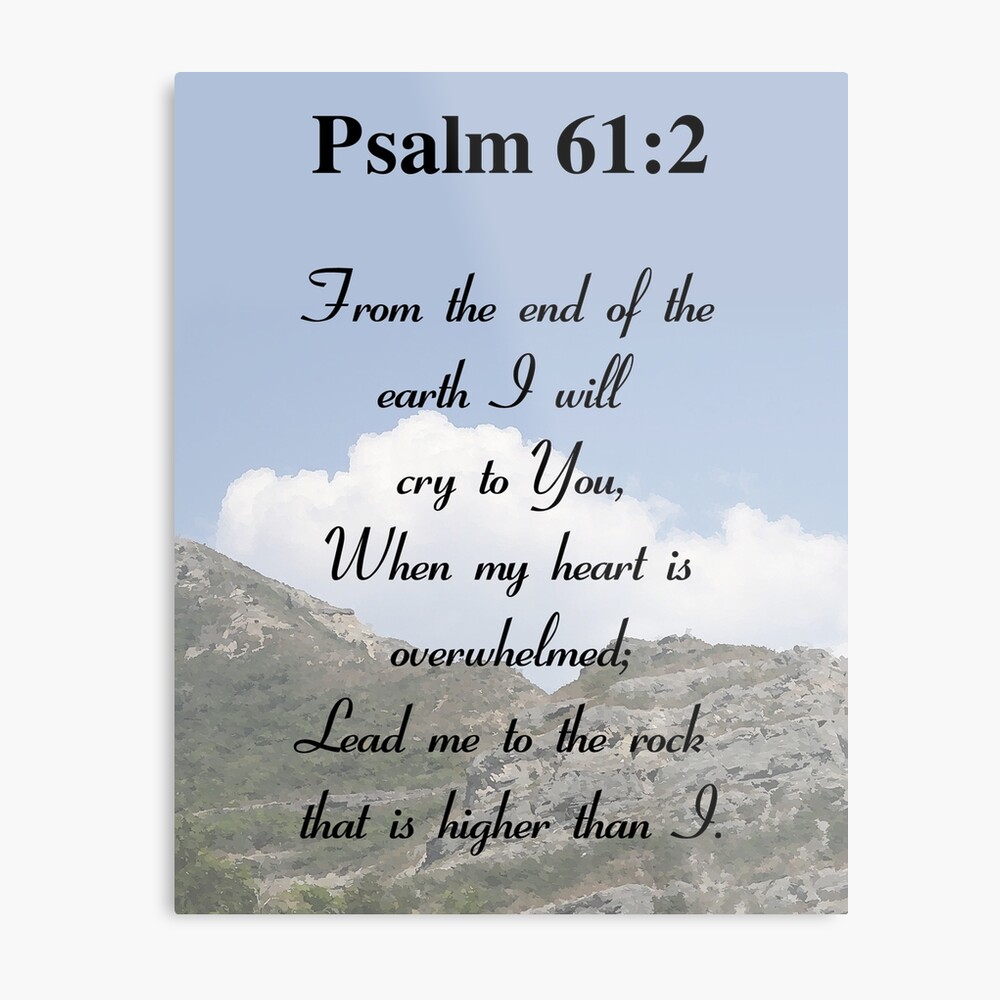 Psalm 61:2, Bible Verse