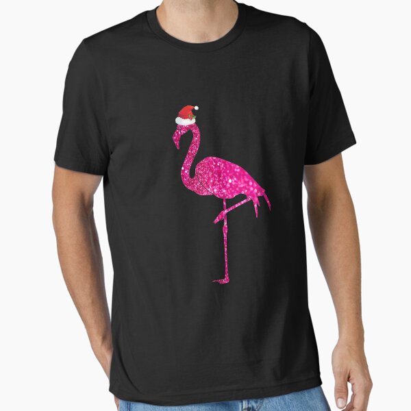 Item preview, Christmas Flamingo Shirt designed and sold by thuthuatna.