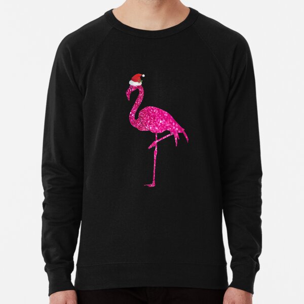 Pink flamingo sweatshirt deals