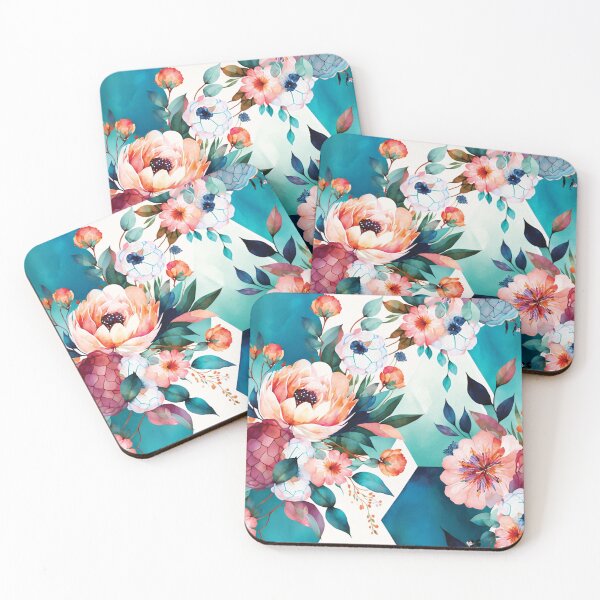 Item preview, Colorful Floral Surface Background Art designed and sold by LotusBlanc.