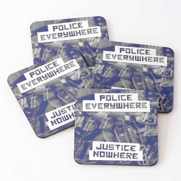 Item preview, Police everywhere, justice nowhere designed and sold by RedRosaShop.