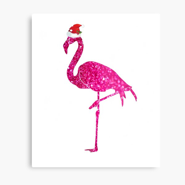 Avon 2022 Christmas Flamingo Christmas Flamingo Wall Art | Redbubble