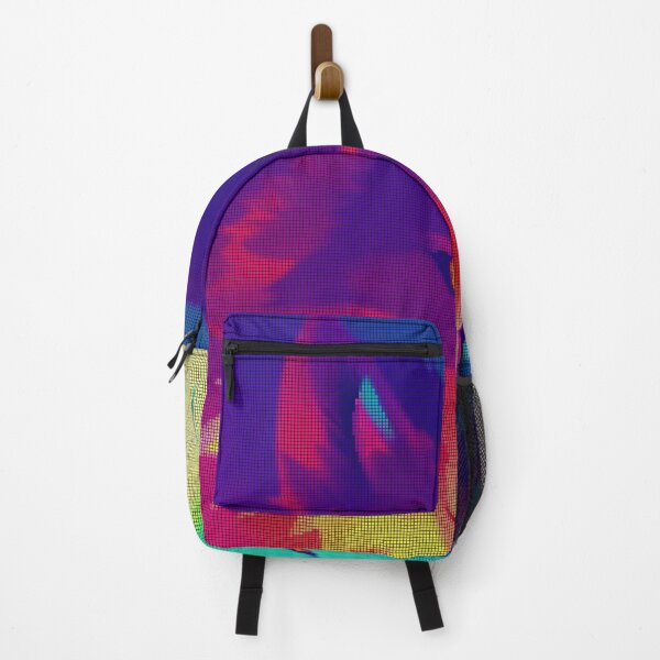 Item preview, Neon Colorful Abstract Wolf 8-bit Pixel Art designed and sold by PixelDripped.