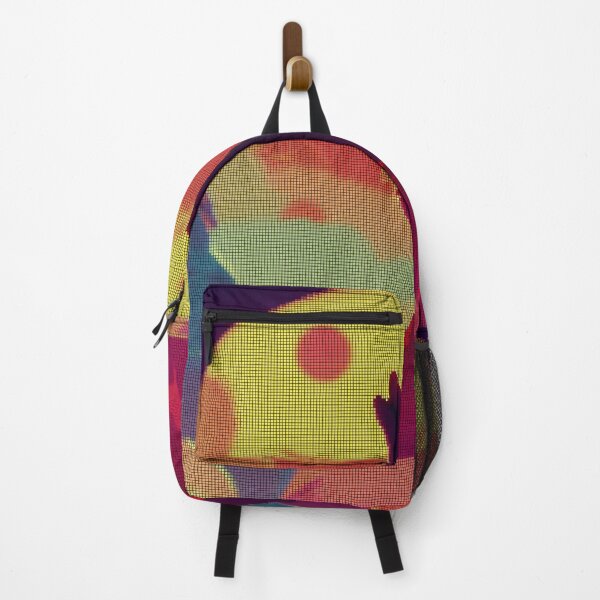 Item preview, Neon Colorful Abstract Wolf 8-bit Pixel Art designed and sold by PixelDripped.