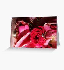 Pink Bouqet Greeting Card
