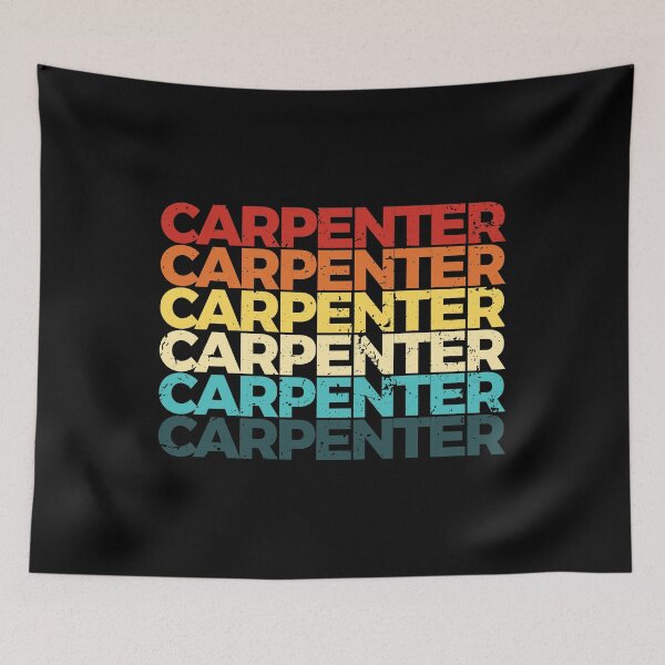 Item preview, Vintage Carpenter Carpentry Retro  designed and sold by NestaReign.