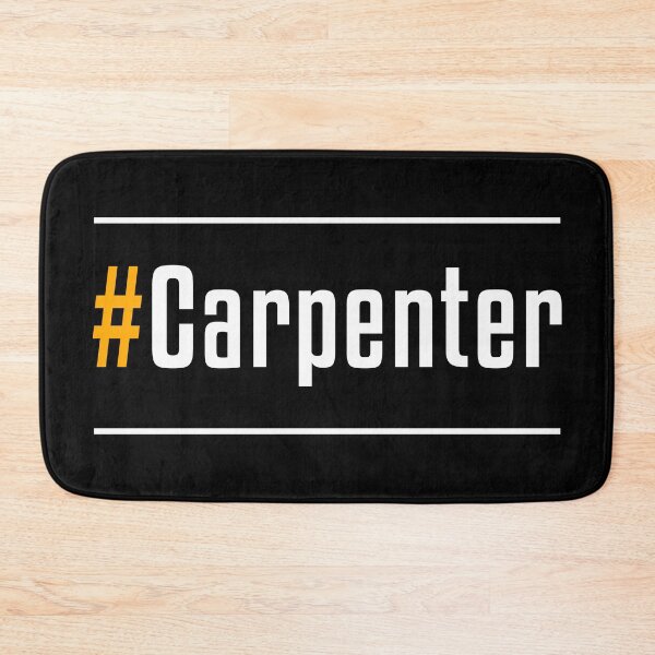Item preview, Carpenter Carpentry Tag designed and sold by NestaReign.
