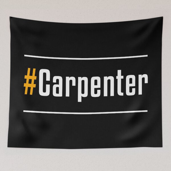Item preview, Carpenter Carpentry Tag designed and sold by NestaReign.