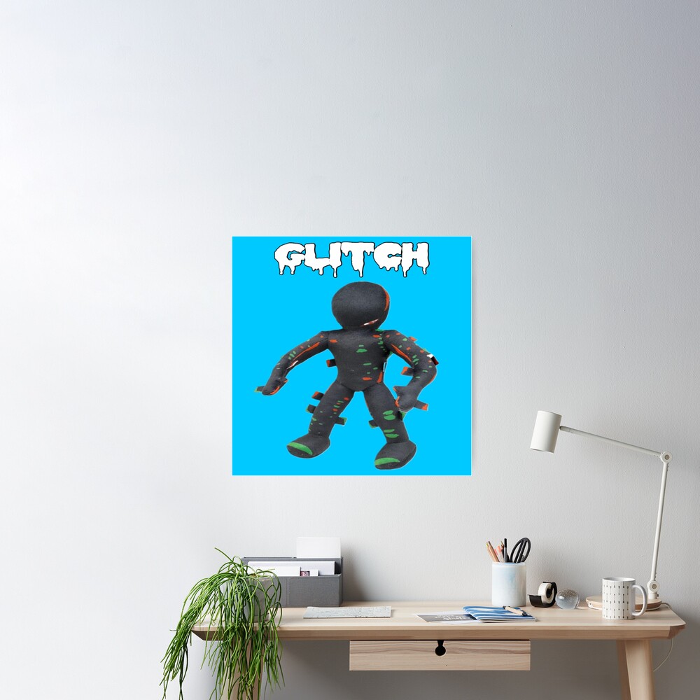 Roblox: DOORS - enemy character - Glitch Poster for Sale by