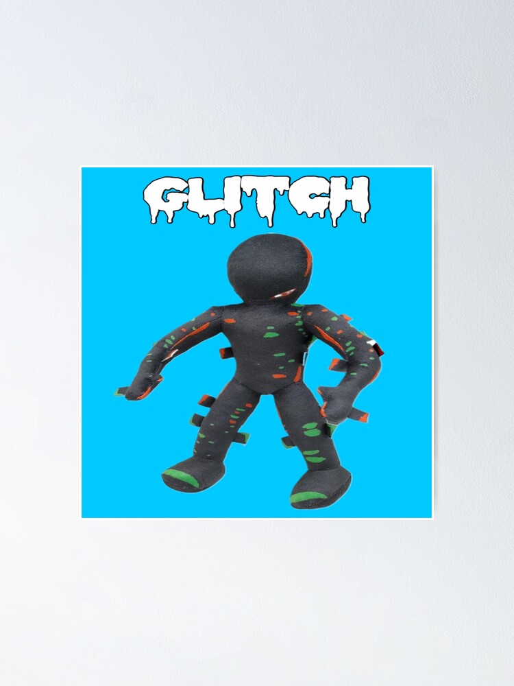 Roblox: DOORS - enemy character - Glitch Poster for Sale by
