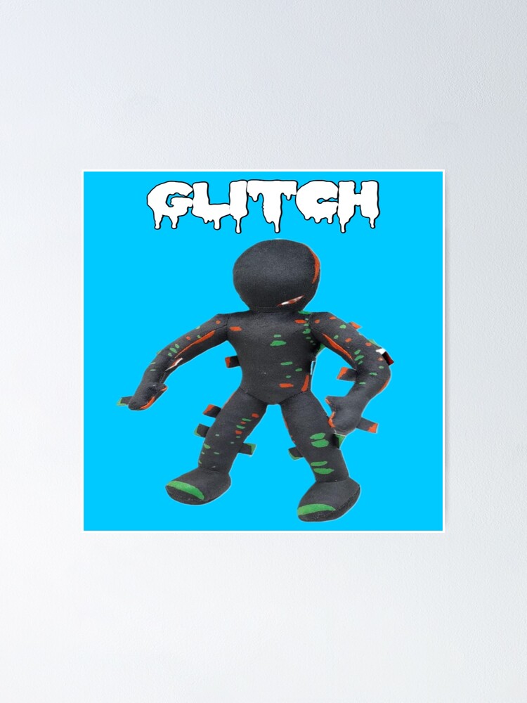 Glitch, roblox doors  Poster by doorzz