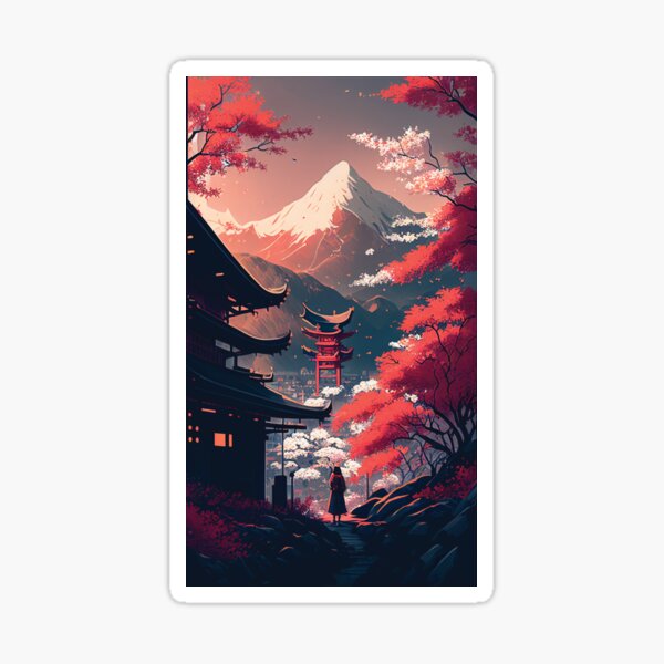 Item preview, Japanese traditional artstyle digital art / illustration designed and sold by Milpajg.