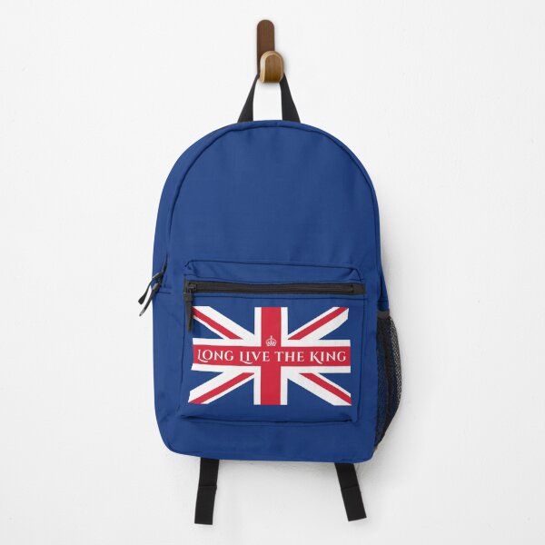 Item preview, Long Live The King Union Jack British Flag designed and sold by STUDIO-72.