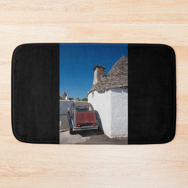 Item preview, Maroon Car Outside Trullo  designed and sold by jojobob.