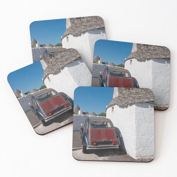Item preview, Maroon Car Outside Trullo  designed and sold by jojobob.