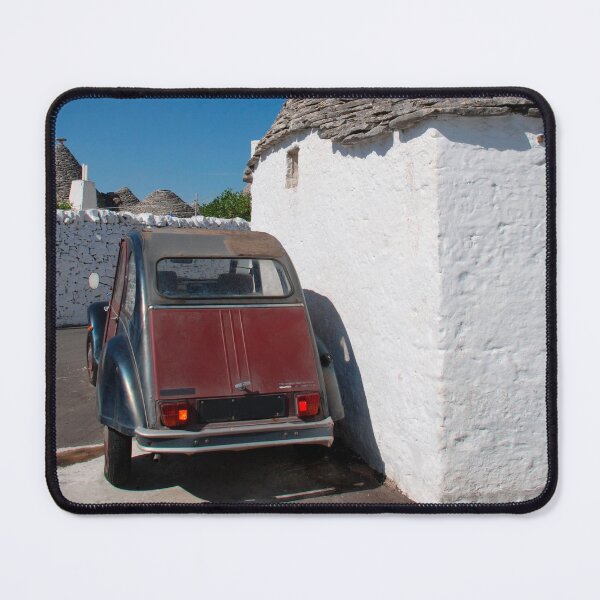 Item preview, Maroon Car Outside Trullo  designed and sold by jojobob.