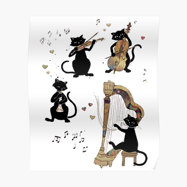 Animals Playing Instruments Posters for Sale | Redbubble Animals Playing Instruments Posters for Sale | Redbubble