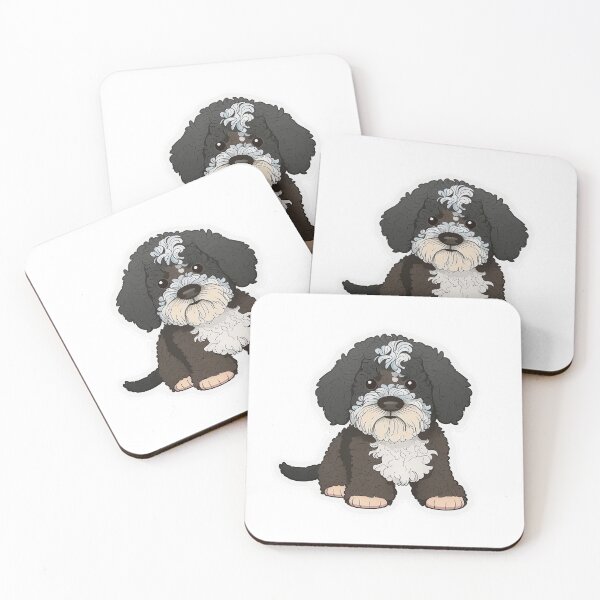 Item preview, Kawaii Portuguese Water dog PWD designed and sold by Isa Popping.