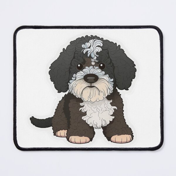 Item preview, Kawaii Portuguese Water dog PWD designed and sold by Isa Popping.