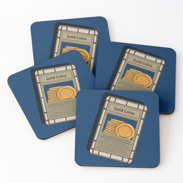 Item preview, Gold Coins Trading Card designed and sold by Fun Funky Designs.