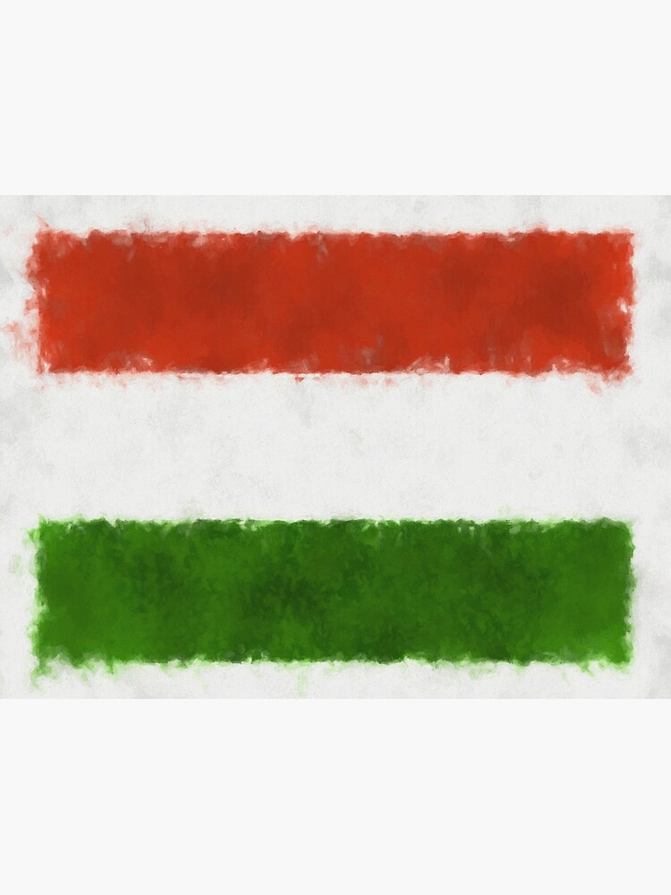Hungary Flag Reworked No. 66, Series 5 by 8th-and-f