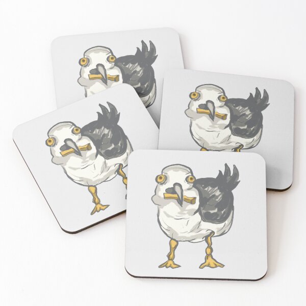 Item preview, Seagull with a Chip  designed and sold by Sophieaillustration .