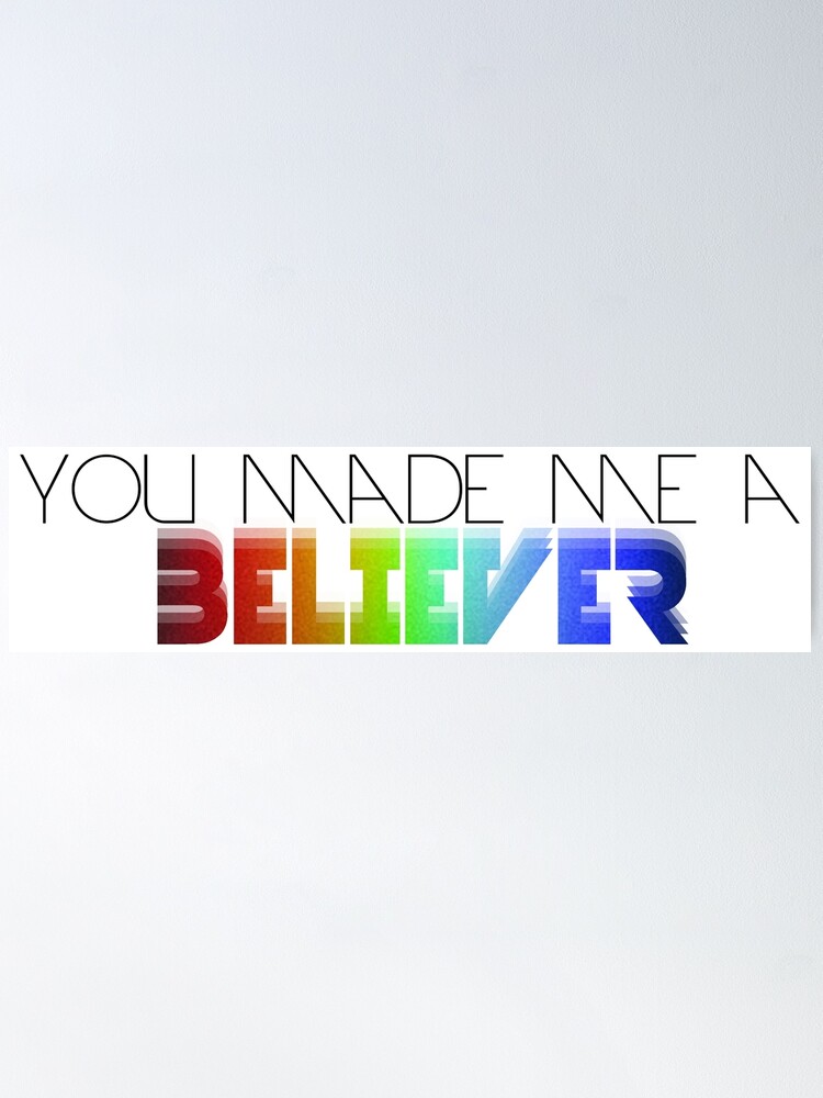 BELIEVER - Imagine Dragons Art Board Print by DalyRincon