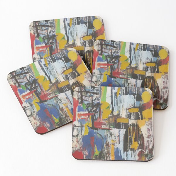 Item preview, Mythical Mastery: An Expressionist Abstract Action Painting designed and sold by ArtazaBazaar.