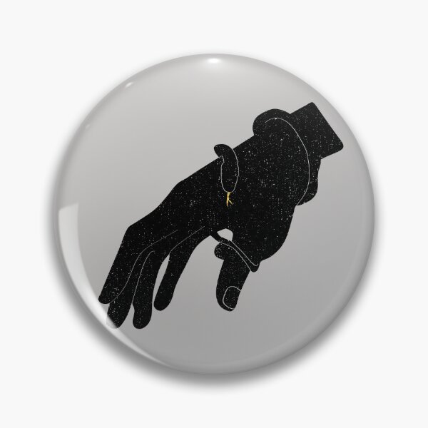 Item preview, SNAKE ON HAND BOHO MINIMAL BLACK SILHOUETTE designed and sold by chatzous.