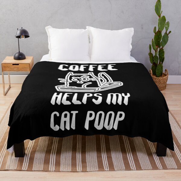 Item preview, coffee helps my cat poop designed and sold by silence28.