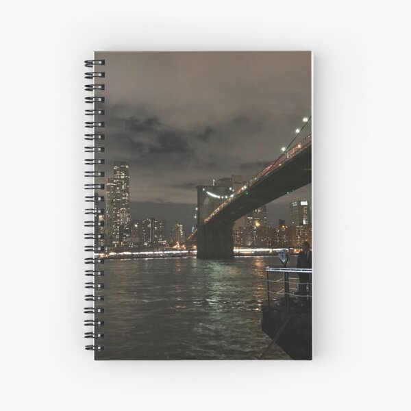 New York City Skyline Spiral Notebook
