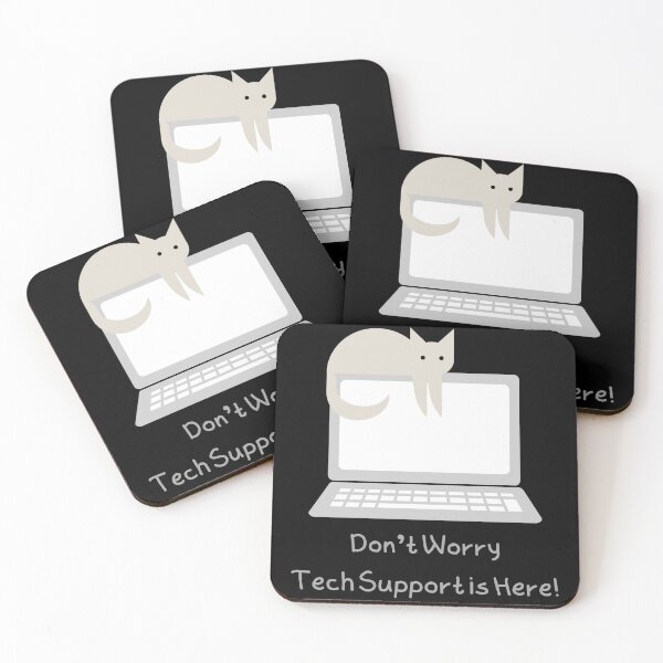 Item preview, Don't Worry, Tech Support is Here designed and sold by T- VIbes ⭐ ⭐ ⭐ ⭐ ⭐.