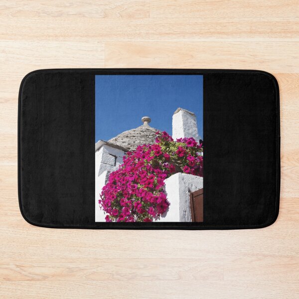 Item preview, Trullo Roof with Pink Flowers designed and sold by jojobob.