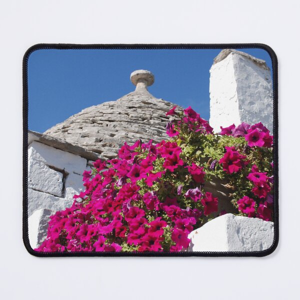 Item preview, Trullo Roof with Pink Flowers designed and sold by jojobob.