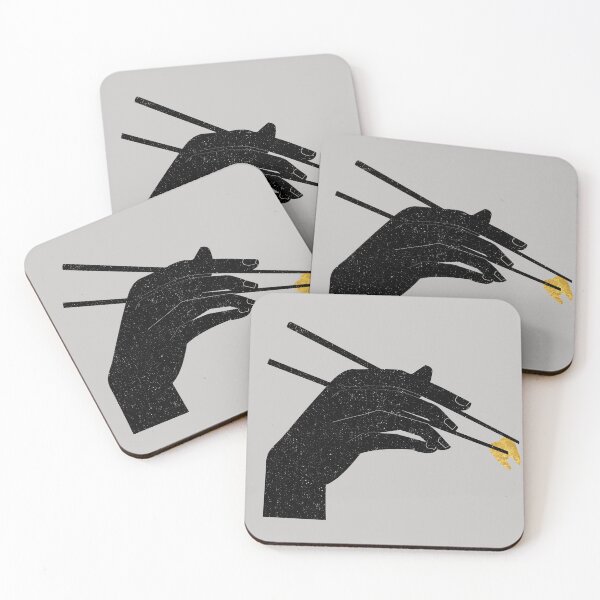 Item preview, GOLD TOOTH BOHO MINIMAL BLACK SILHOUTTE HAND designed and sold by chatzous.